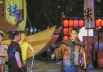 竹里香街上演“江湖”豪情